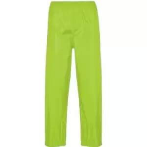 Portwest Mens Classic Rain Trouser (S441) / Pants (XL) (Yellow)