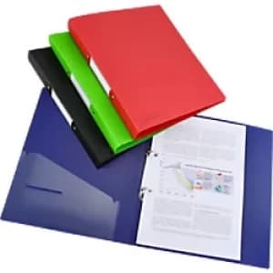 Rapesco Germ-Savvy Antibacterial Ring Binders 2 ring Assorted Pack of 4