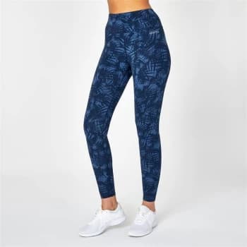 USA Pro High Rise Leggings Womens - Navy Wing Print
