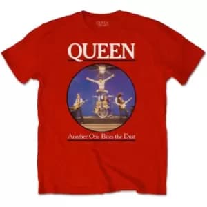 Queen - Another One Bites The Dust Unisex X-Small T-Shirt - Red