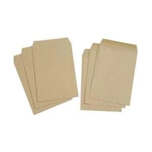 Value C4 Pocket Envelope Press Seal Plain Manilla Pack of 250 1850