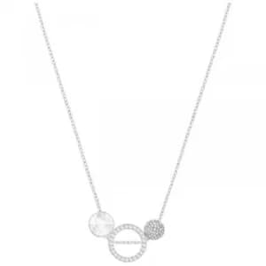 Ladies Swarovski Silver Plated Hote Necklace