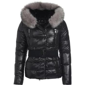 Barbour International Platinum Chromium Quilt - Black