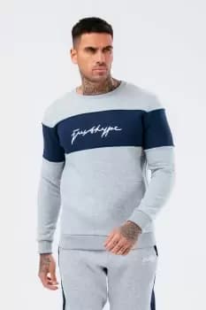 Athlete Scribble Crew Neck