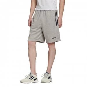 adidas Mens Essentials Shorts - MedGrey/Navy