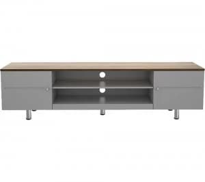 AVF Whitesands FS1900WSSG 1900 mm TV Stand - Grey & Rustic Wood, Grey