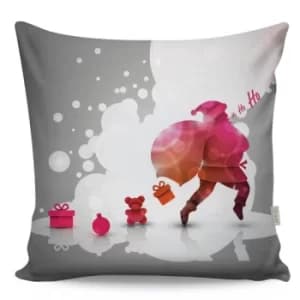 A12948 Multicolor Cushion Ho Ho Ho