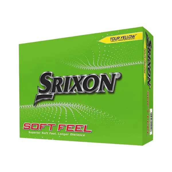 Srixon 2023 Soft Feel 13 Golf Balls - Yellow (Doz)