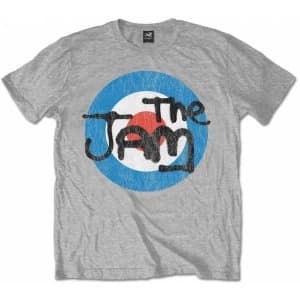 The Jam - Vintage Logo Mens Large T-Shirt - Grey