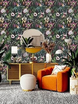 Arthouse Paul Moneypenny Tropical Infinity Multi Wallpaper Paper