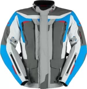 Furygan Voyager 3C Motorcycle Textile Jacket, grey-blue, Size 2XL, grey-blue, Size 2XL
