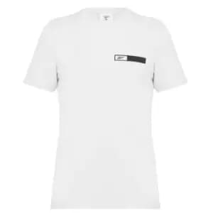 Reebok Graphic Pocket T Shirt Mens - White