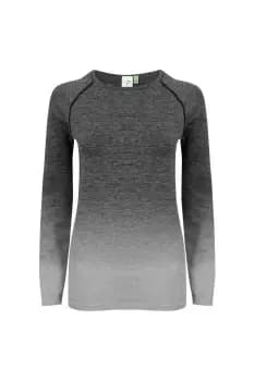 Seamless Fade Out Long Sleeve Top