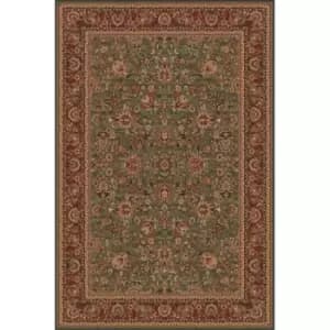 Mastercraft Kashqai Rug - 4362/400 - 160 x 240cm, Wool, Star - Green