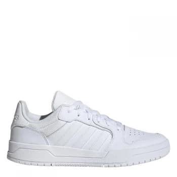 adidas adidas Entrap Mens Basketball Shoes - White/White