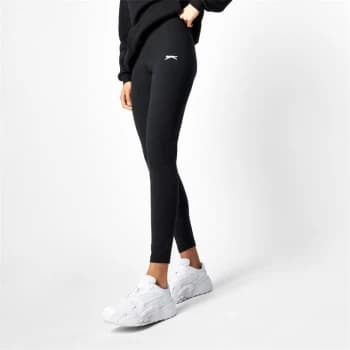 Slazenger x Sophia & Cinzia Jersey Leggings - Black