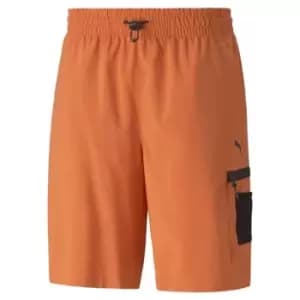 Puma Open Road Shorts Mens - Orange