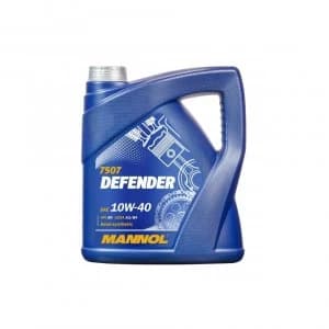 MANNOL 5L Defender Semi-Synthetic Engine Oil A3/B4 10W-40 VW 501.01/505.00 MB 229.1