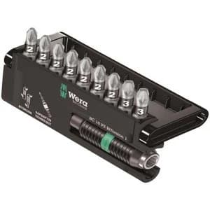 Wera Bit-Check 10 PZ BiTorsion 1 Set, 10 Piece