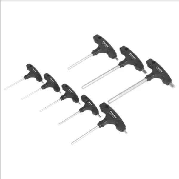 Genuine SEALEY AK7143 Hex Key Set 8pc T-Handle Metric