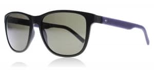 Tommy Hilfiger 1403/S Sunglasses Matte Black / Blue R5Y 56mm