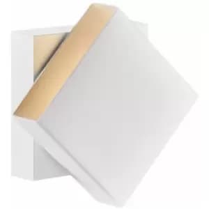 Nordlux Turn LED Dimmable Outdoor Up Down Wall Lamp White, IP54, 2700K