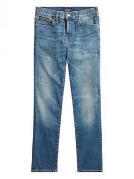 Ralph Lauren Boys Eldridge Skinny Jeans - Mid Wash