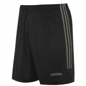 adidas Mens Sereno Training Shorts - Black/Khaki