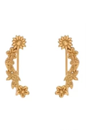 Olivia Burton Bee Blooms Crawler Earrings OBJ16BBE02