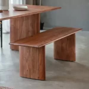 Gallery Interiors Mina Dining Bench Natural / Large