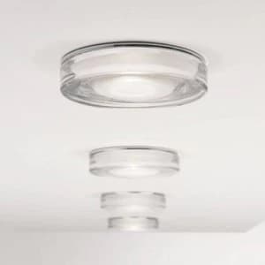 1 Light Bathroom Ceiling Downlight Polished Chrome IP65, GU10