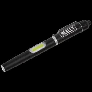 Sealey Aluminium Pen Light Black