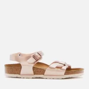 Birkenstock Rio Kids Sandals - Electric Metallic Copper - UK 1 Kids