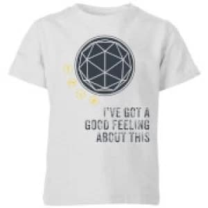 Crystal Maze I've Got A Good Feeling About This- Industrial Kids T-Shirt - Grey - 11-12 Years