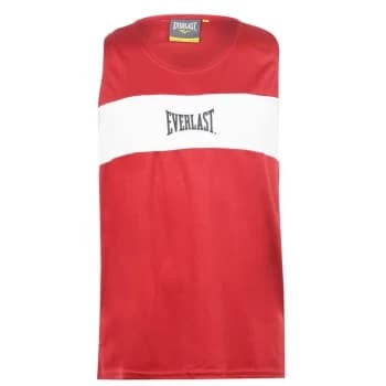 Everlast Muscle Vest - Red/White