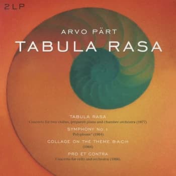 Arvo Part - Tabula Rasa Vinyl