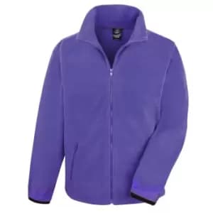Result Mens Core Fashion Fit Outdoor Fleece Jacket (3XL) (Purple)