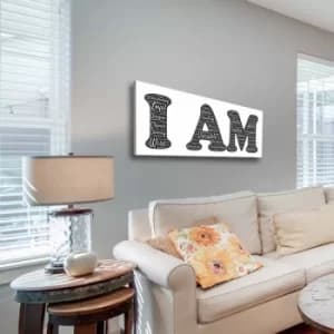 30902021C-004 Multicolor Decorative Canvas Painting