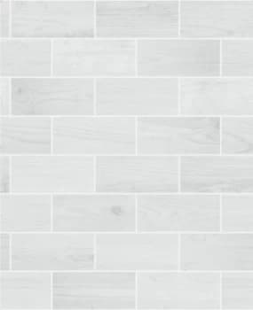 Contour Wooden Tile Grey Wallpaper