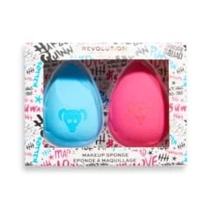 Harley Quinn X Makeup Revolution What We Are Bad Guys Makeup Sponge Duo