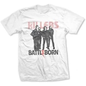 The Killers - Battle Born Mens Large T-Shirt - Black