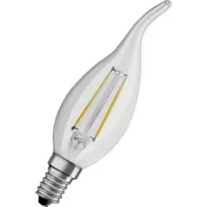 OSRAM 4058075436640 LED (monochrome) EEC F (A - G) E14 Candle shape windswept 2.5 W = 25 W Warm white