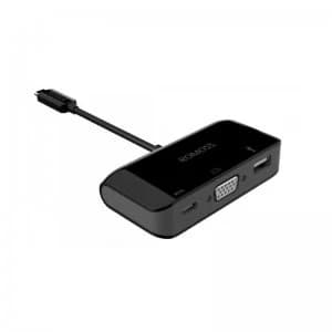 Romoss USB-C 3.1 to VGA and USB-A 3.0F Multiport Adapter