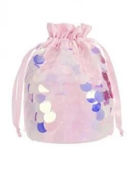 Monsoon Girls Mermaid Sequin Pouch Bag - Pink