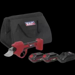 Sealey CP20VPS 20v Cordless Pruning Shears 2 x 2ah Li-ion Charger Bag