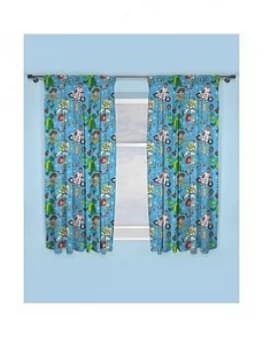 Toy Story Rescue Pleated Curtains, Blue