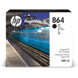 HP 864 PageWide XL Black Ink Cartridge