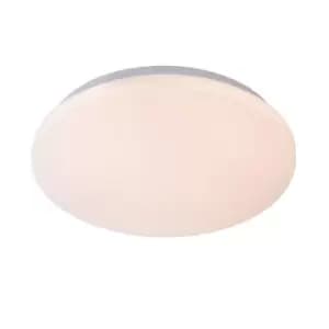 Lucide Otis Modern Flush Ceiling Light 39cm LED 1x32W 3000K Opal