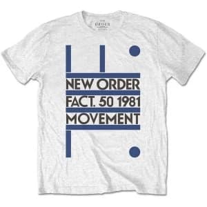 New Order - Movement Mens Large T-Shirt - White