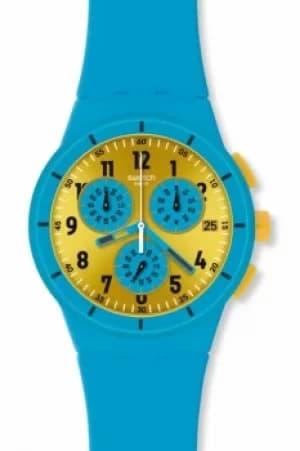 Mens Swatch Maresoli Chronograph Watch SUSS400